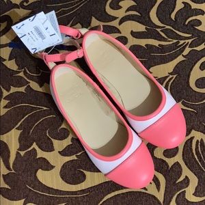 Janie and Jack two tone flats size 1K NWT